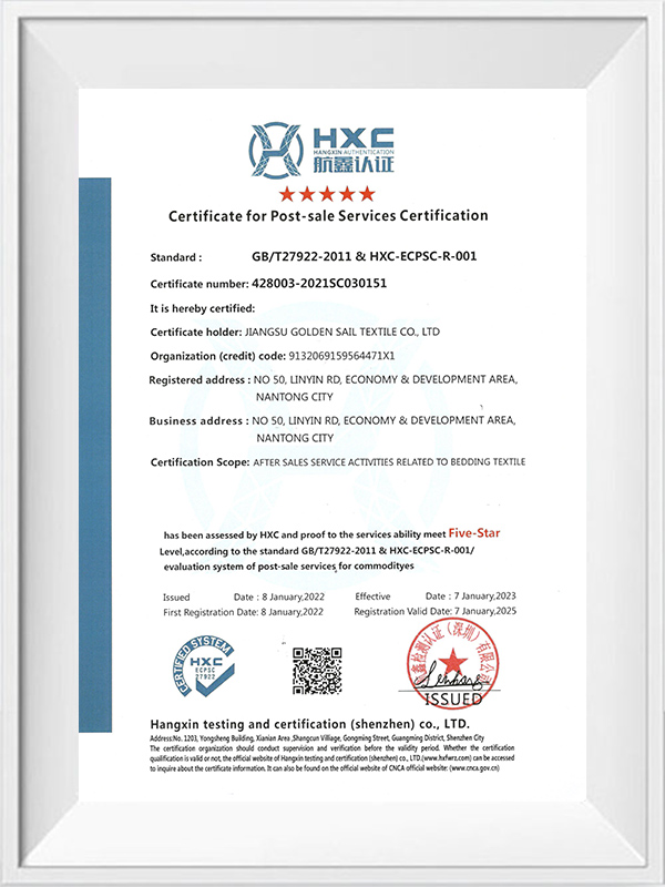 Certificat pentru certificarea serviciilor post-vânzare
